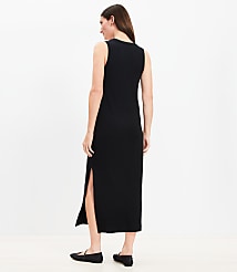 Perfect Ribbed Tank Midi Dress carousel Product Image 3