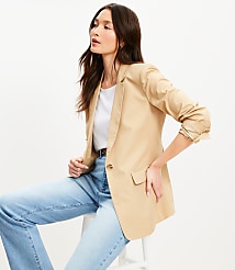 Petite Relaxed Modern Blazer carousel Product Image 1