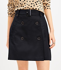 Trench Pocket Wrap Skirt carousel Product Image 2