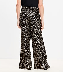 Fluid Pull On Wide Leg Pants in Dot carousel Product Image 3