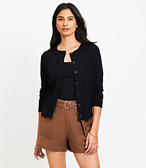 Modern Crew Neck Cardigan carousel Product Image 3