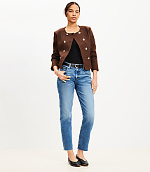 Fresh Cut Mid Rise Slim Jeans in Bright Vintage Wash carousel Product Image 1