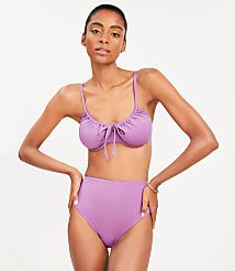 LOFT Beach High Waist Bikini Bottom carousel Product Image 1