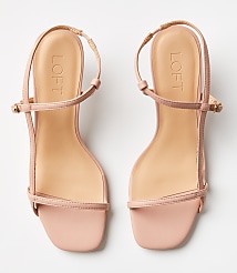 Skinny Strap Kitten Heel Sandals carousel Product Image 3