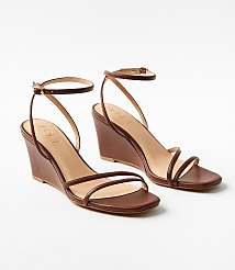 Strappy Ankle Strap Wedge Sandals carousel Product Image 1