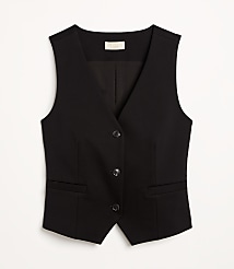 LOFT Versa Ponte Pocket Vest carousel Product Image 5