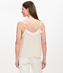 Chiffon Ruffle Cami carousel Product Image 3
