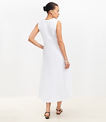 Petite Seamed Midi Dress carousel Product Image 4