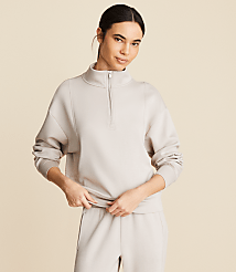 Lou & Grey Scubasoft Half Zip Top carousel Product Image 2