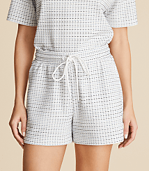 Lou & Grey Geo Jacquard Drawstring Shorts carousel Product Image 2