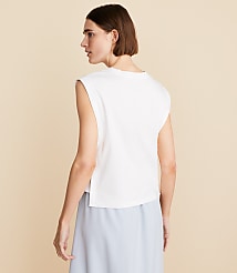 Lou & Grey Modern Jersey Muscle Tank Top carousel Product Image 3