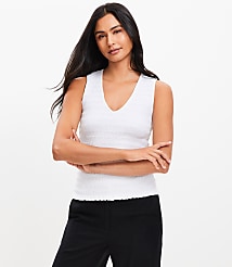Smocked Modern Tank Top carousel Product Image 1