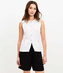 Tweed Pocket Vest carousel Product Image 2