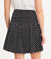 Dotted Bubble Hem Mini Skirt carousel Product Image 3