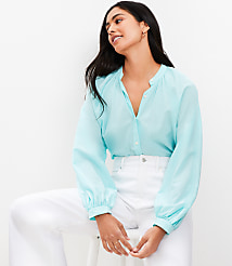 Shirred Blouse carousel Product Image 1