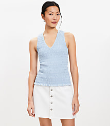 Smocked Modern Tank Top carousel Product Image 1