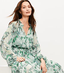 Gardenia Ruffle Maxi Dress carousel Product Image 1