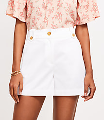 Petite Tab Waist Utility Shorts carousel Product Image 2