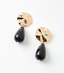 Resin Coin Drop Earrings carousel Product Image 2