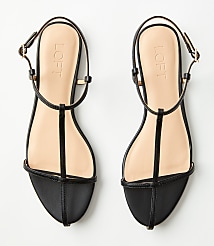 Skinny T-Strap Sandals carousel Product Image 2