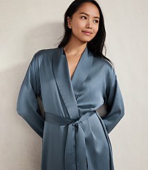 Haven Well Within Washable Silk Robe carousel Product Image 2