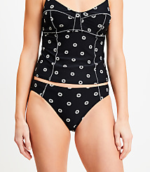 LOFT Beach Dotted Zig Zag Stitch Bikini Bottom carousel Product Image 2