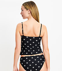 LOFT Beach Dotted Zig Zag Stitch Tankini Top carousel Product Image 2