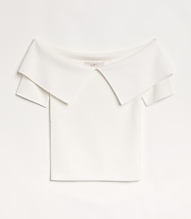 LOFT Versa Foldover Off The Shoulder Sweater carousel Product Image 5