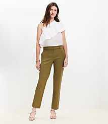 Petite Riviera Slim Pants in Doubleweave carousel Product Image 1