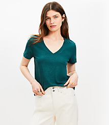 Everyday V-Neck Tee carousel Product Image 1