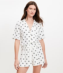 Dotted Pajama Set carousel Product Image 1