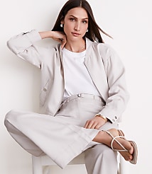 LOFT Versa Pure Spun Bomber Jacket carousel Product Image 3