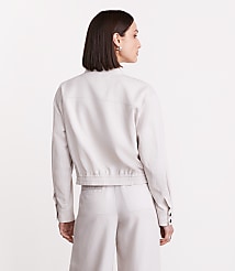 LOFT Versa Pure Spun Bomber Jacket carousel Product Image 4
