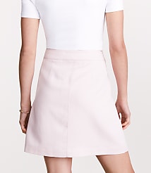 LOFT Versa Pure Spun Mini Pocket Skirt carousel Product Image 4