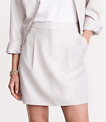Petite LOFT Versa Pure Spun Mini Pocket Skirt carousel Product Image 2