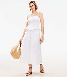 Eyelet Pull On Maxi Pocket Skirt carousel Product Image 1