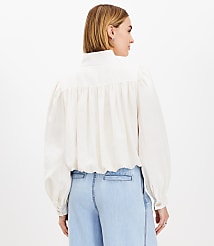 Gathered Swing Jacket carousel Product Image 2