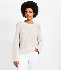 Linen Wide Sleeve Sweater carousel Product Image 2