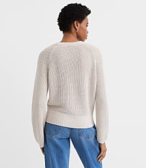 Linen Wide Sleeve Sweater carousel Product Image 3