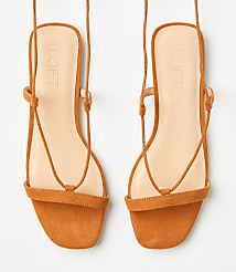 Strappy Lace Up Sandals carousel Product Image 3