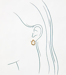 Mother Of Pearl Center Stud Earrings carousel Product Image 2