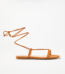 Strappy Lace Up Sandals carousel Product Image 1