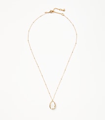 Mother Of Pearl Center Necklace carousel Product Image 1