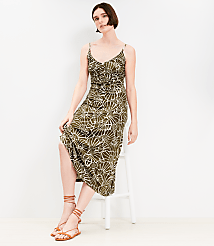 Shell Ruched Strappy Midi Dress carousel Product Image 2