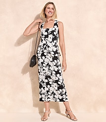 Garden Linen Blend Column Midi Skirt carousel Product Image 4