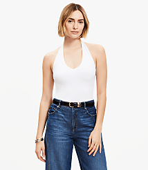 V-Neck Halter Top carousel Product Image 1