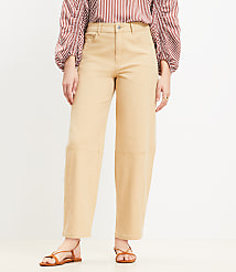 Barrel Pants in Canvas carousel Product Image 3