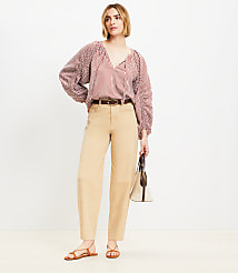 Barrel Pants in Canvas carousel Product Image 1
