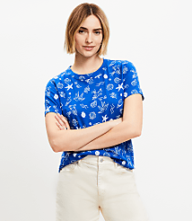 Beach Treasure Everyday Crew Tee carousel Product Image 2