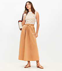 Paperbag Maxi Pocket Skirt carousel Product Image 1